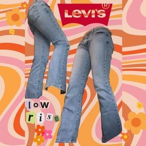 Levi’s super low bootcut (518)